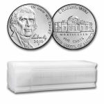 2019-P Jefferson Nickel 40-Coin Roll BU