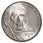 2019-P Jefferson Nickel BU