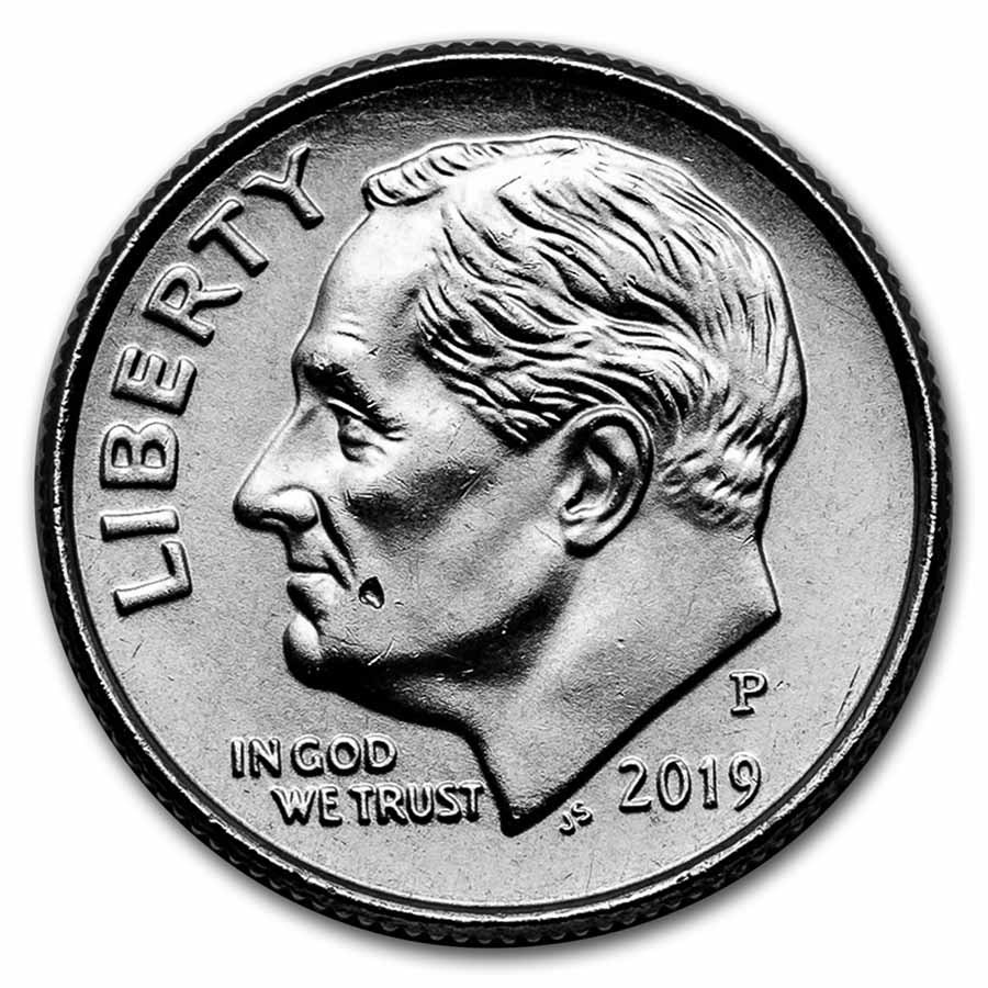 2019-P Roosevelt Dime BU