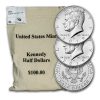 2019-P&D Kennedy Half Dollar 200-Coin Bag BU (Mixed mint marks)