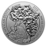 2019 Rwanda 1 oz Silver African Shoebill BU