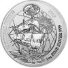 2019 Rwanda 1 oz Silver Nautical Ounce Victoria BU