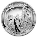 2019-S Apollo 11 50th Anniversary 1/2 Dollar Proof (Box & COA)