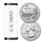 2019-S ATB Quarter American Mem. 40-Coin Roll Gem Proof