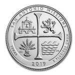 2019-S ATB Quarter San Antonio Historical Park Silver Proof