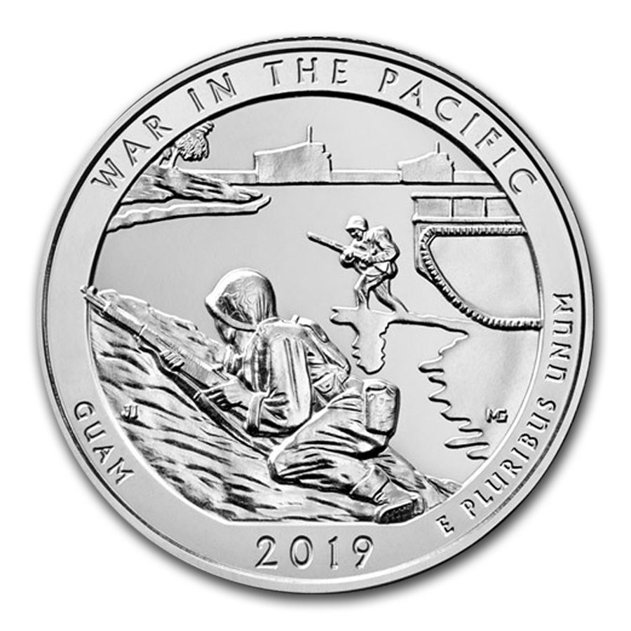 2019-S ATB Quarter War in the Pacific Gem Proof
