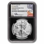 2019-S Enhanced Rev Prf Silver Eagle PF-70 NGC (ER/FR, No COA)