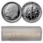 2019-S Roosevelt Dime 50-Coin Roll Proof (Silver)