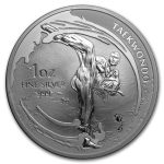 2019 South Korea 1 oz Silver K-Series Taekwondo BU