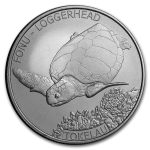 2019 Tokelau 1 oz Silver $5 Loggerhead Turtle