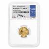 2019-W 1/4 oz Proof Gold Eagle PF-70 NGC (Ed C. Moy Signed)