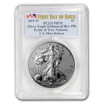 2019-W 1 oz Silver Eagle Enhanced Reverse Proof PR-70 PCGS (FDI)