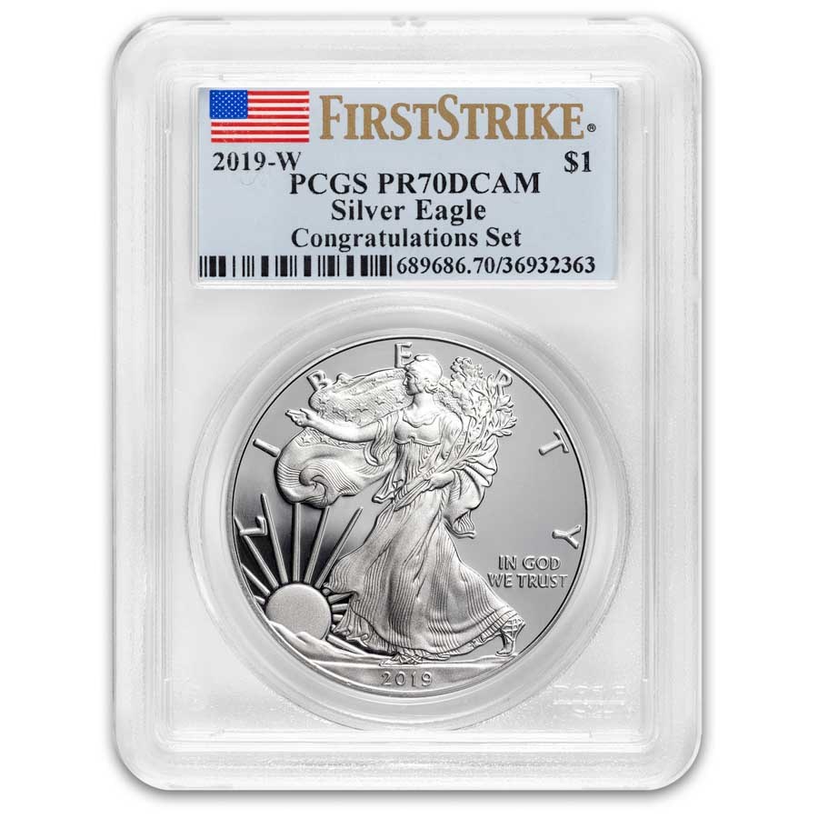 2019-W American Silver Eagle PR-70 PCGS (FirstStrike®)