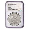 2019-W Burnished Silver Eagle MS-70 NGC