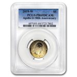 2019-W Gold $5 Apollo 11 50th Anniversary PR-69 PCGS
