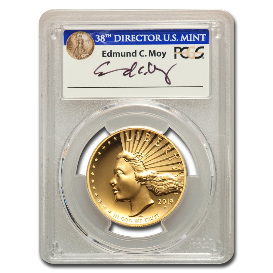2019-W High Relief American Liberty Gold SP-70 PCGS (FDI, Moy)