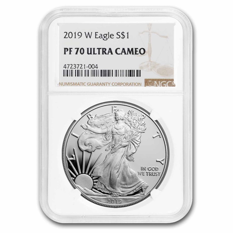 2019-W Proof American Silver Eagle PF-70 NGC