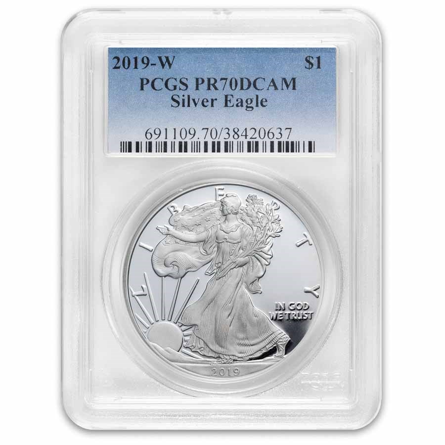 2019-W Proof American Silver Eagle PR-70 PCGS