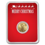2020 1/10 oz Gold American Eagle - Merry Christmas (Red Card)