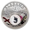 2020 1 oz Ag Treasures of the U.S. Alabama Meteorite (Colorized)