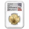 2020 1 oz American Gold Eagle MS-70 NGC (FDI, Anna Cabral Signed)