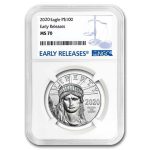 2020 1 oz American Platinum Eagle MS-70 NGC (Early Releases)