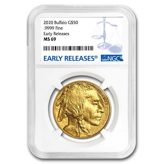 2020 1 oz Gold Buffalo MS-69 NGC (Early Releases)
