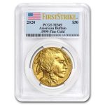 2020 1 oz Gold Buffalo MS-69 PCGS (FirstStrike®)