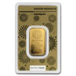 2020 10 gram Gold Bar - Argor-Heraeus Year of the Rat (In Assay)