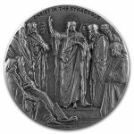 2020 2 oz Silver Coin - Biblical Series (Christ in the Synagogue)