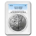2020 American Silver Eagle MS-69 PCGS
