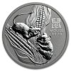 2020 Australia 1/2 oz Silver Lunar Mouse BU (Series III)