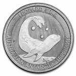 2020 Australia 1/3 oz Platinum Leopard Seal BU Scruffy