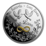 2020 Australia 1 oz Silver One Love Proof