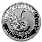 2020 Australia 1 oz Silver Swan BU