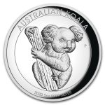 2020 Australia 5 oz Silver Koala Proof (High Relief, w/Box & COA)