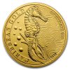 2020 Barbados 1 oz Gold Caribbean Seahorse BU