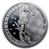 2020 Barbados 1 oz Silver Caribbean Seahorse BU