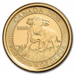 2020 Canada 1/4 oz Gold Bull BU
