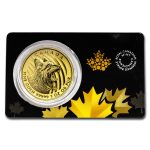 2020 Canada 1 oz Gold Bobcat .99999 BU (Dmgd/No Assay)
