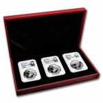 2020 China 30 g Ag Panda MS-70 NGC (Shanghai, Shenyang, Shenzhen)