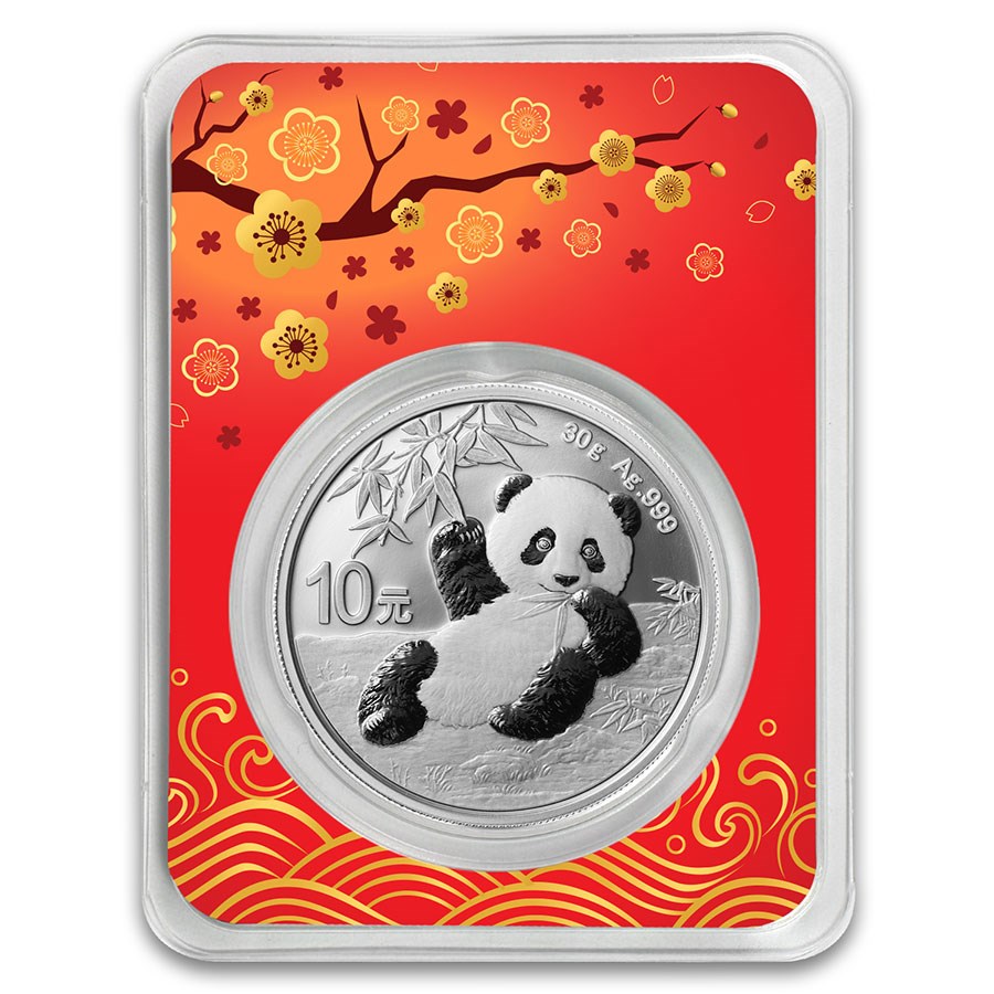 2020 China 30 gram Silver Panda (Chinese New Year, In TEP)