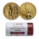 2020-D American Innovation $1 Septima Clark ($25 Roll) (SC)
