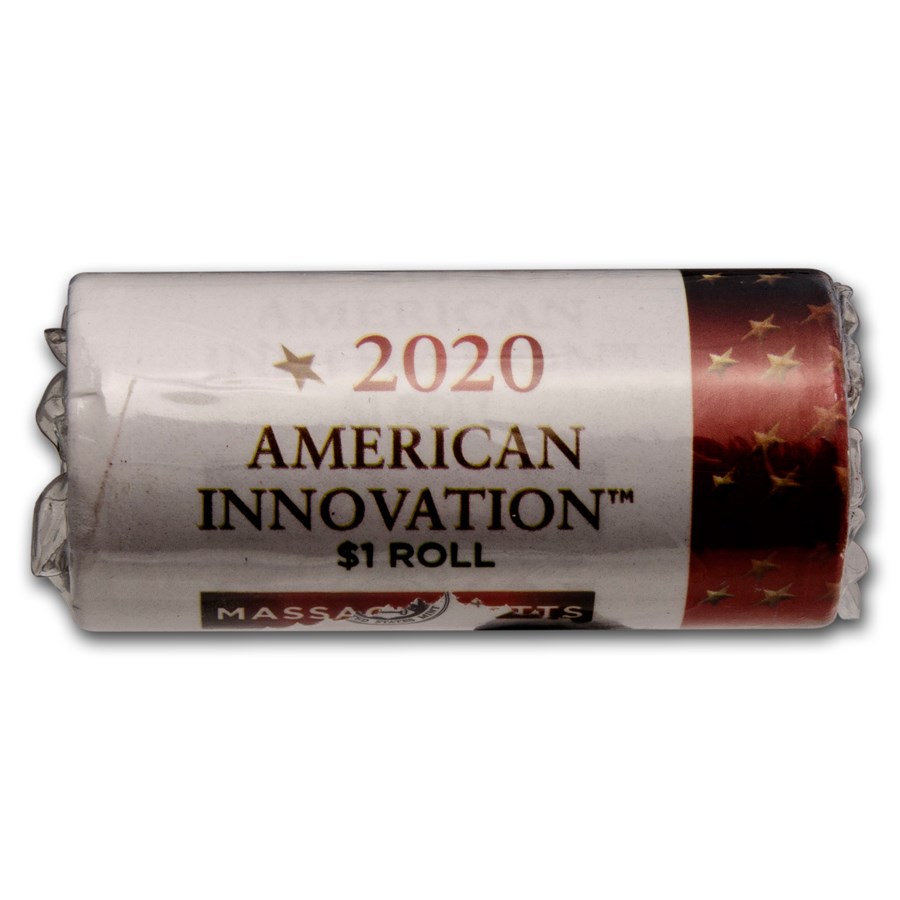 2020-D American Innovation $1 Telephone (25-Coin Roll) (MA)