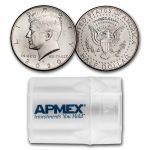 2020-D Kennedy Half Dollar 20-Coin Roll BU