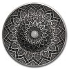 2020 Fiji 3 oz UHR Antique Finish Silver Mandala Art (Persian)