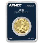2020 GB 1 oz Gold Britannia (MintDirect® Single)
