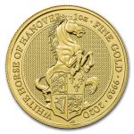 2020 Great Britain 1 oz Gold Queen's Beasts The White Horse