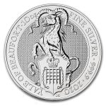 2020 Great Britain 10 oz Silver Queen's Beasts The Yale