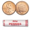 2020 Lincoln Cent 50-Coin Roll BU